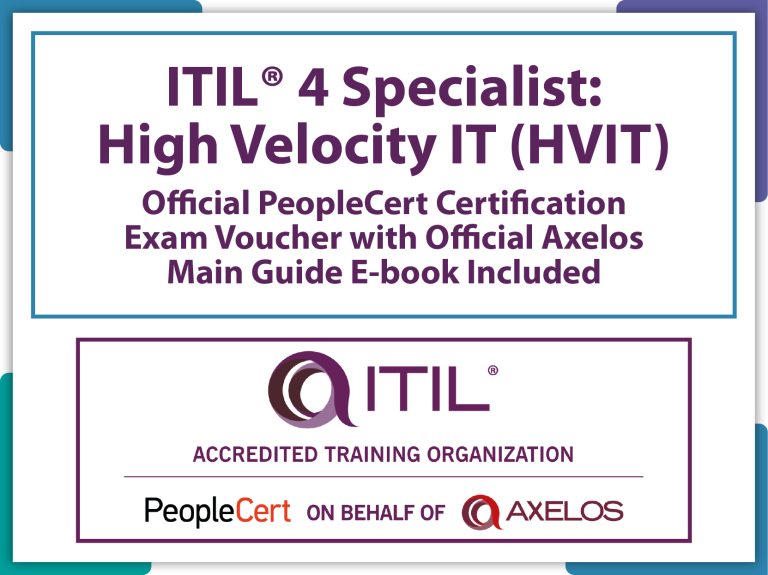 ITIL 4 HVIT Exam-Voucher